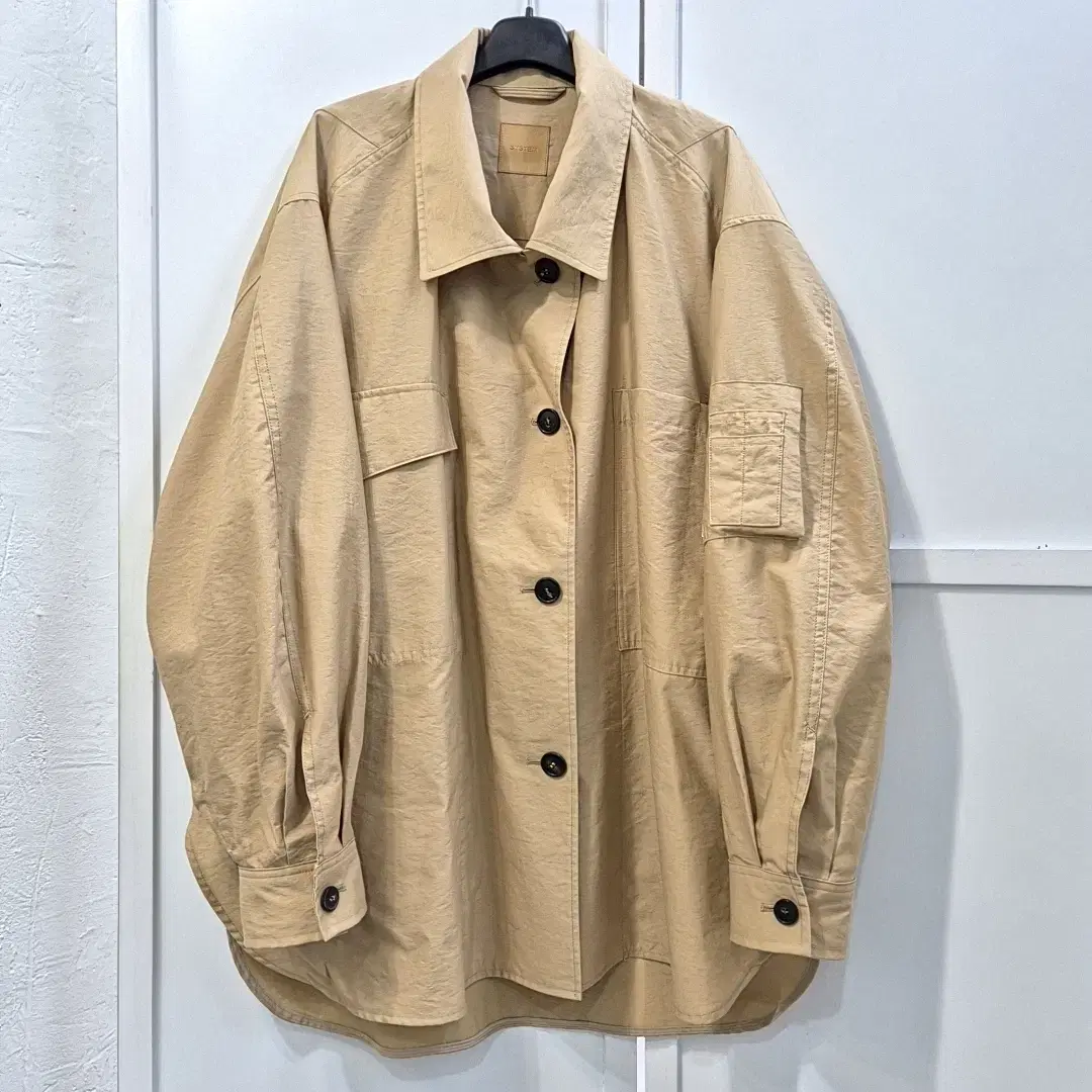 【as\"on】EASY BUTTON LONG TEE◆ as