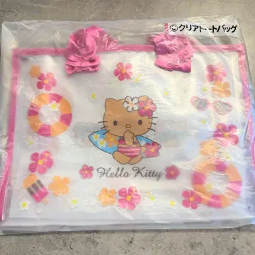 일광화상 키티 제일복권 클리어 토트백