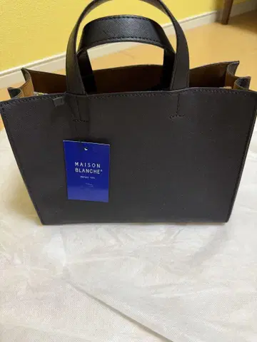 MAISON BLANCHE 블랙 핸드백