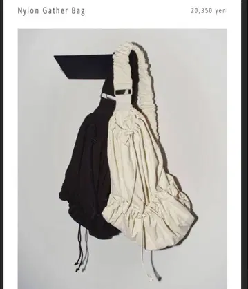 TODAYFUL 나일론 개더 백 Nylon gathered bag
