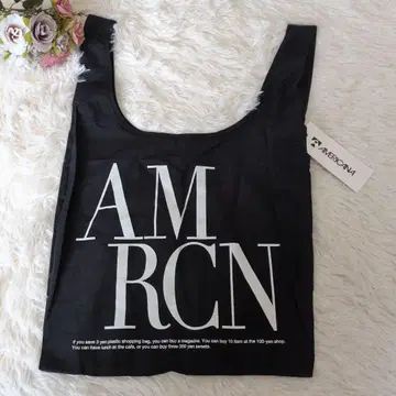 새상품 택 포함 Americana 아메리카나 AMRCN 로고 에코백