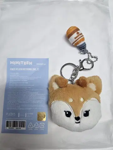 MINITEEN 팝업 페이스 키링 세부치 조슈아