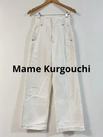 Mame Kurogouchi 마메 크로고우치 화이트 데님 denim