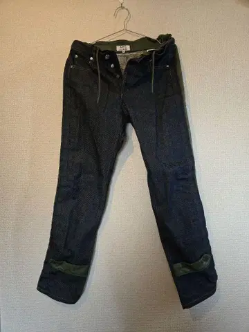 A.P.C. sacai XS 다크 데님/올리브