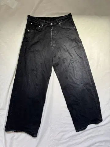 ZARA EXTRA BAGGY 엑스트라 배기 Black denim 40