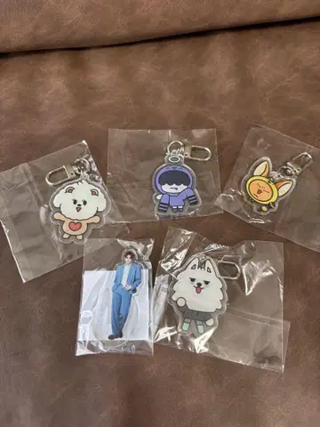 TOMORROW XTOGETHER 캐릭터 키링 세트