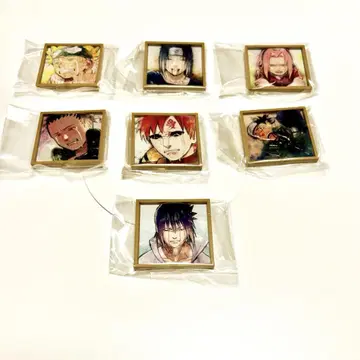 NARUTO 나루토 3D 릴리프 스탠드 가챠 7종