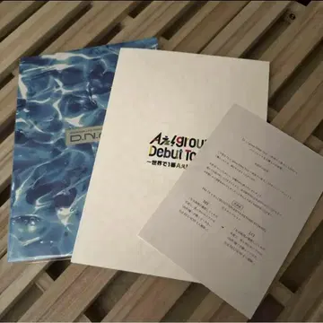 A! D.N.A 데뷔 투어 팜플렛 2025 2024