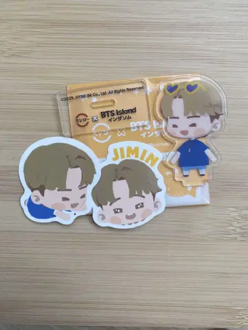 스시로 BTS 콜라보 아크릴 스탠드 피크 세트