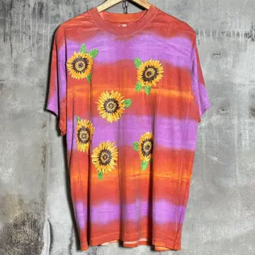 90년대 해바라기 티셔츠