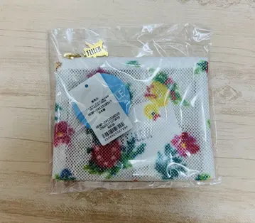 미사용 새상품 페일러 하이디 메쉬 파우치 S 화이트