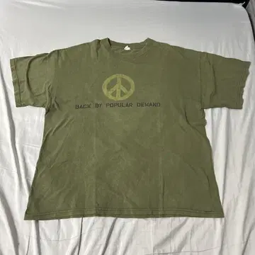 [00년대] 피스 PEACE Y2K 티셔츠