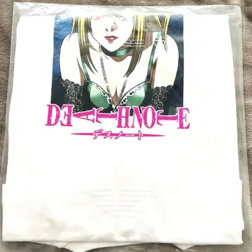 팔라스 스케이트보드 DEATHNOTE 데스노트 미사미사 T셔츠 화이트