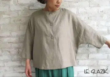 Le glazik 르 글라직 린넨 2WAY 돌먼 블라우스