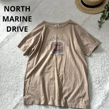 NORTH MARINE DRIVE 프린트 티셔츠 사이즈 4