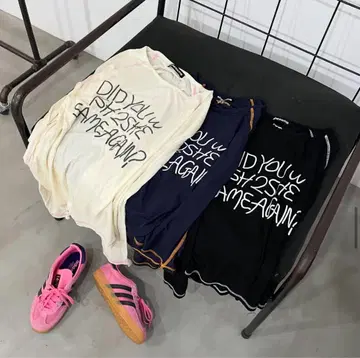 shesame [sheer message ls tee] 네이비 M 사이즈