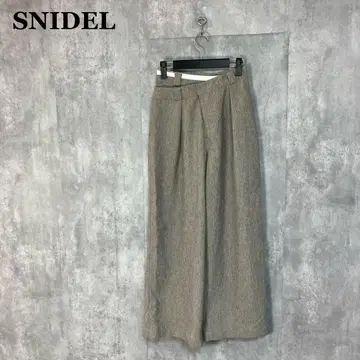 SNIDEL 허리 레이어드 팬츠 0