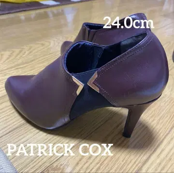 PATRICK COX 브라운 사이드 고어 부츠 24.0cm