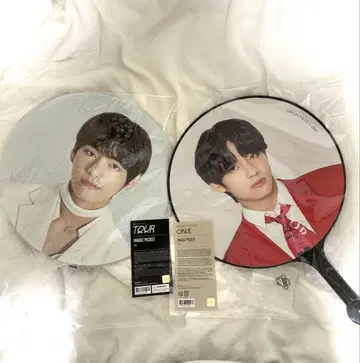 BTS 김태현 V MAP OF THE SOUL ONE, TOUR 부채