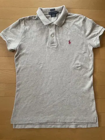 Ralph Lauren 스키니 핏 피케 셔츠 L 그레이