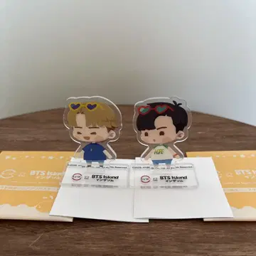 스시로 BTS 콜라보 아크릴 스탠드 지민 호석