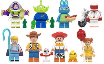 새상품 LEGO 레고 호환 토이스토리 4 미니 피규어 인형 세트
