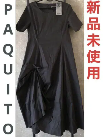 새상품 PAQUITO 파키토 블랙 롱 원피스