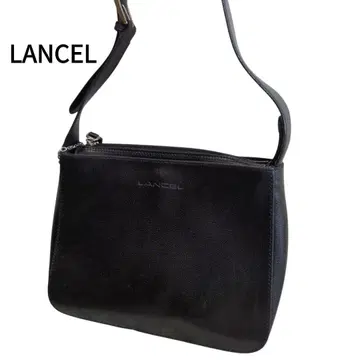 LANCEL 란셀 하자 있는 숄더백 참 블랙