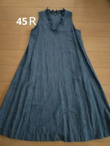 45R 슬리브리스 원피스