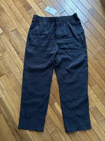 ZARA 블랙 허리밴딩 팬츠 네이비 L size 택 포함 새상품