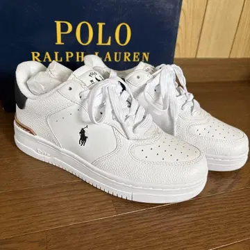 Polo Ralph Lauren 화이트 스니커즈