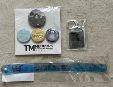 TM NETWORK YONMARU+01 3/23 PVC 밴딩 키 캔