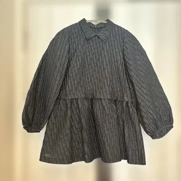 유나이티드 애로우즈 에어리 자카드 2way 블라우스