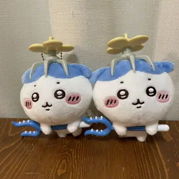 [단품 가능] 치이카와 토벌 마스코트 하치와레 2마리 세트