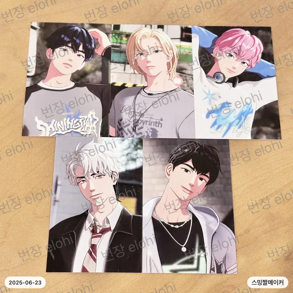 플레이브 카쿠렌보 일본앨범 HMV 프로필카드 예준 노아 밤비 은호 하민