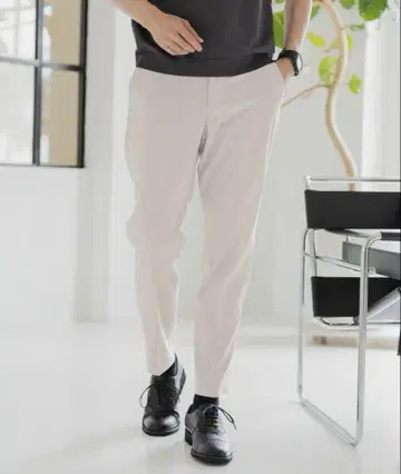 미사용품 어반 슬랙스 AIR 아이보리 XL