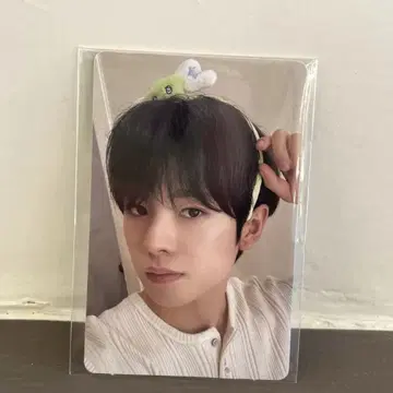 NCT WISH EVERLAND 위츄 머리띠 트레이딩 카드 유우시