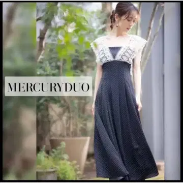 MERCURYDUO 도트 무늬 원피스 M