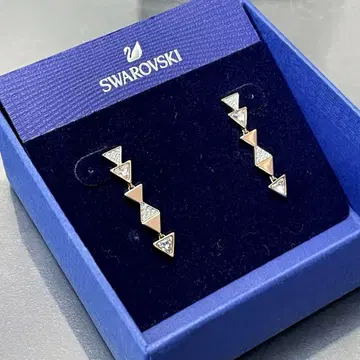 SWAROVSKI/스와로브스키/귀걸이/Heroism/로즈 골드