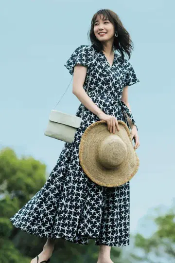 투모로우랜드 별주 MARIHA 마리하 불가사리 패턴 원피스