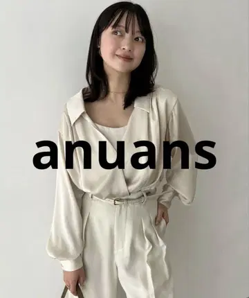 anuans 캐미 레이어드 카슈쿨 블라우스