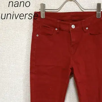nano universe 데님 팬츠 스키니 캐주얼 심플