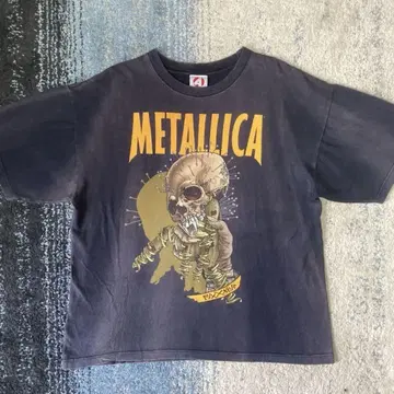 90년대 METALLICA FIXXXER 페이드 L 사이즈 ACME