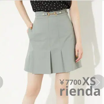 rienda 그린 젤라토니 바운드 코디 미니 스커트 택 포함