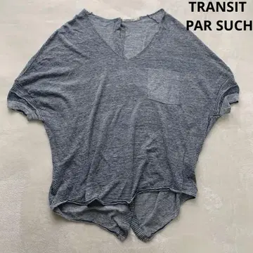 TRANSIT PAR SUCH 트랜짓 파르사치 티셔츠  느긋한