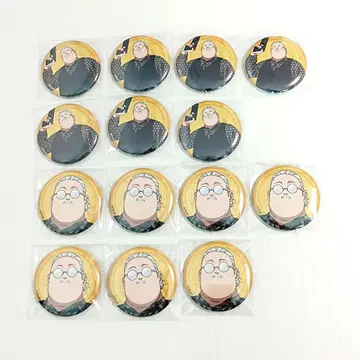 사카모토 데이즈 TSUTAYA 패턴 셔츠 캔뱃지 사카모토 타로 14점
