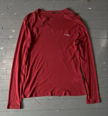 GAS JEANS 롱 T 컷 티셔츠