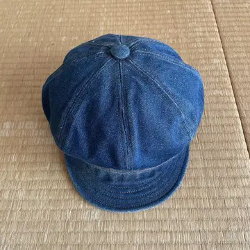 NEW YORK HAT 데님 헌팅 캡 USA제