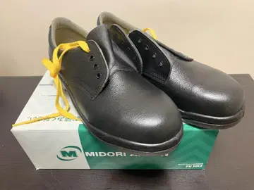 미도리 안전 안전화 25.5cm 블랙 미사용