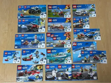 레고 레고 설명서만 25권 세트 레고 시티 LEGO City